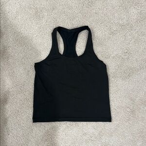 Lululemon Black Racerback Tank Top